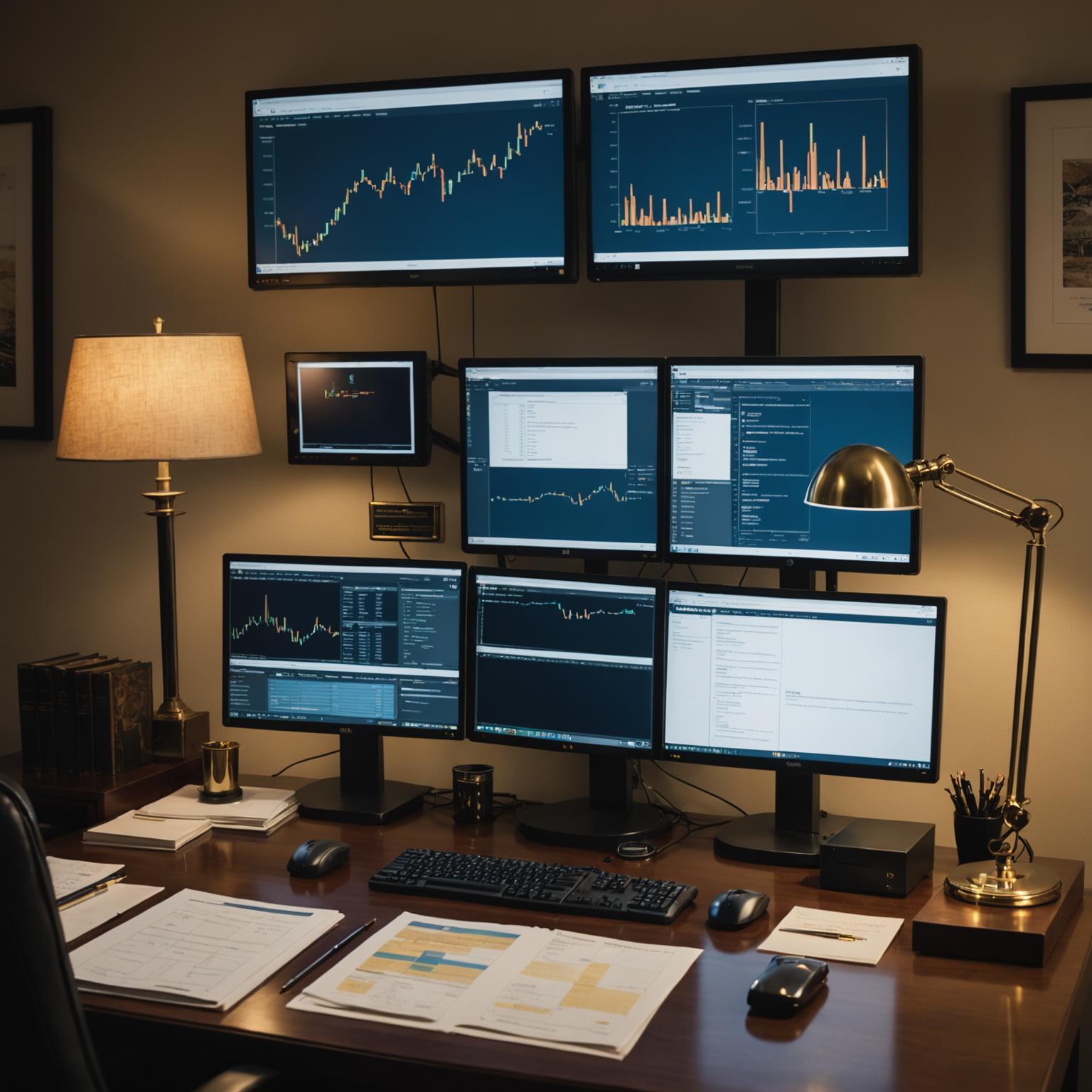 Analyst's workstation showing transaction timeline analysis